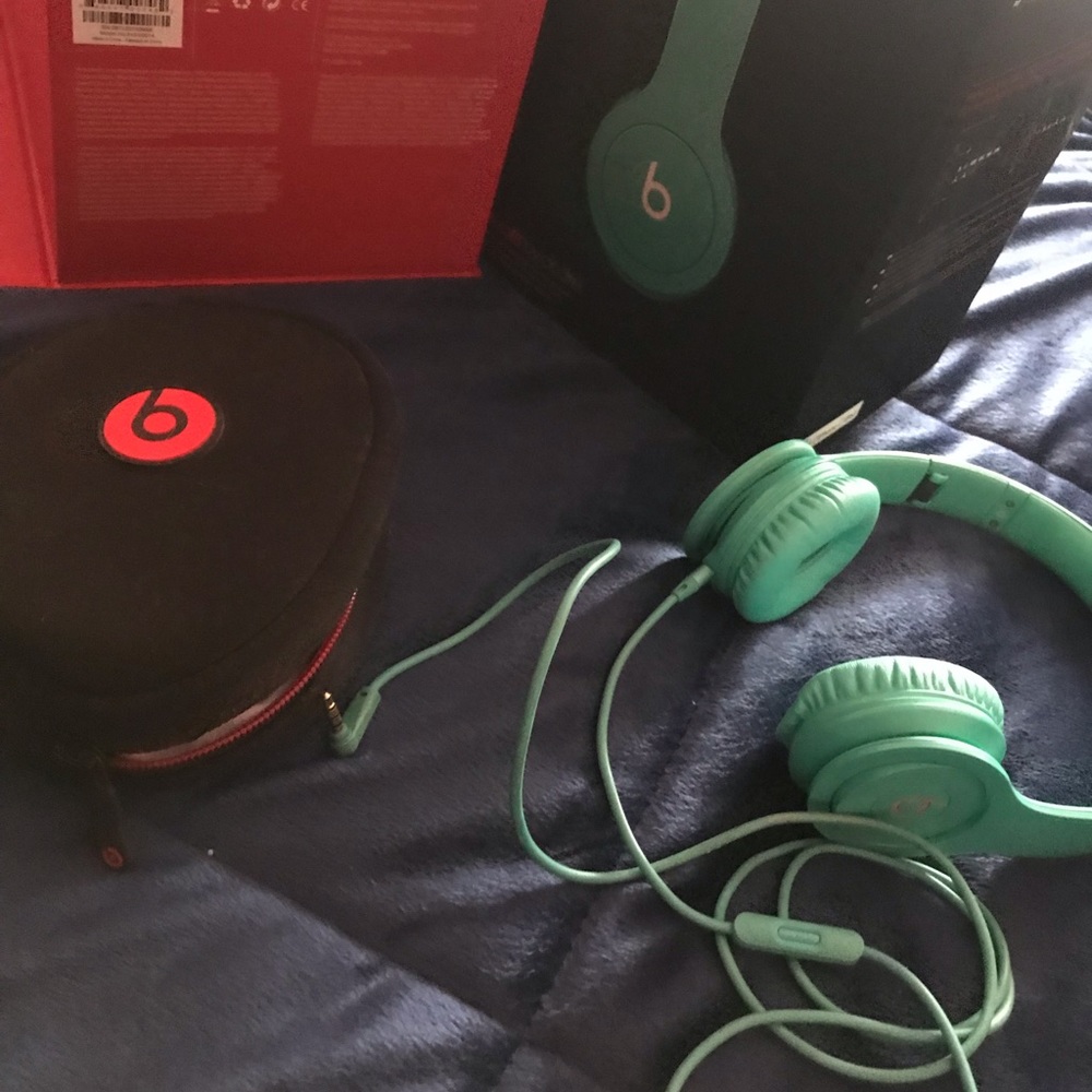 Dr.Dre beats headset TEAL